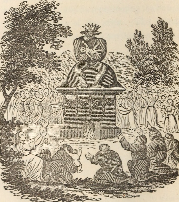 Page 155 of "The Scripture history of idolatry, showing the connexion between the traditions of pagan mythology and the Bible .." by Berg, Joseph F. (Joseph Frederick), 1812-1871